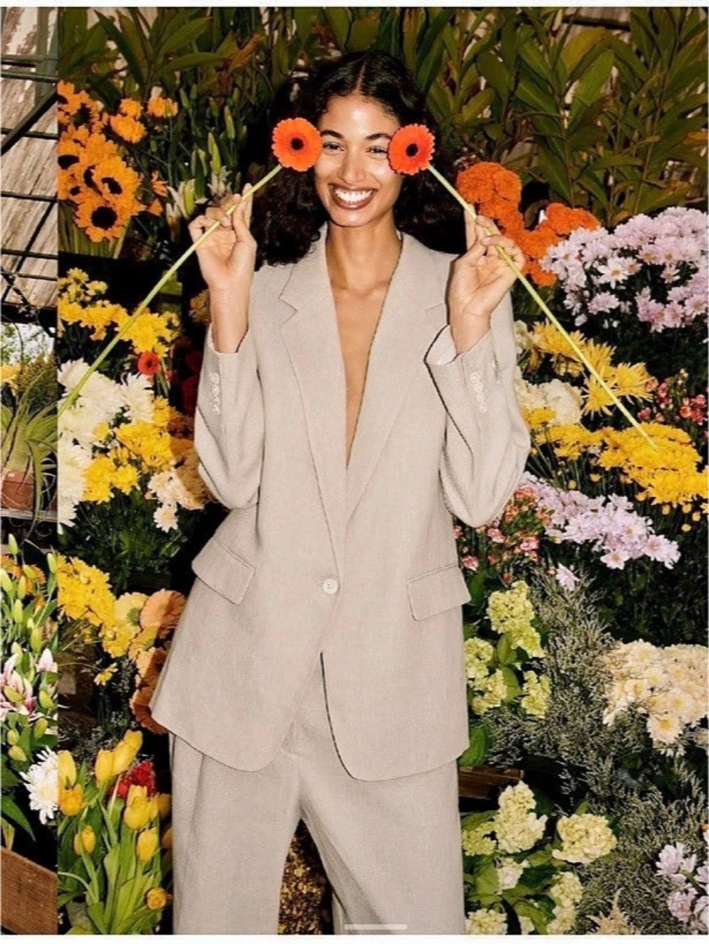 Wilfred Generation Oversized Blazer Beige L
